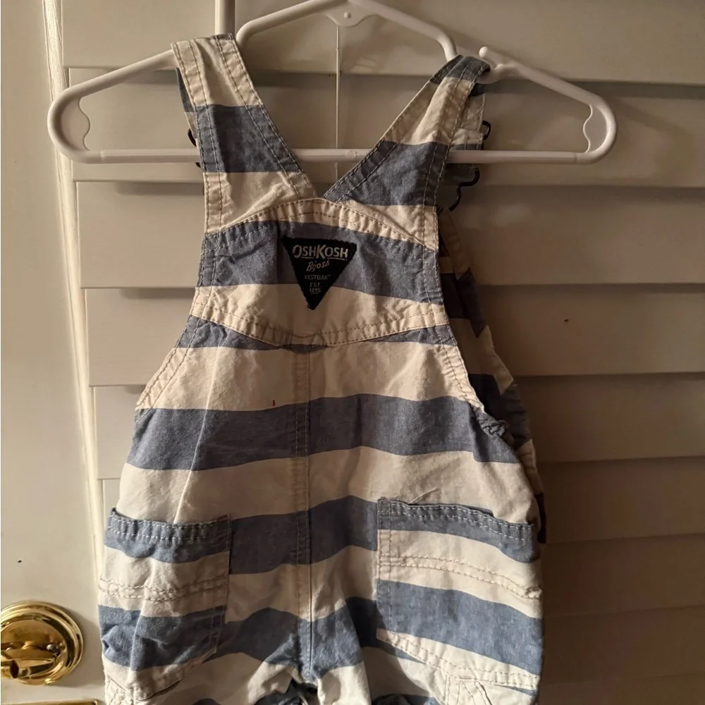 Oshkosh B’Gosh Striped Shortalls